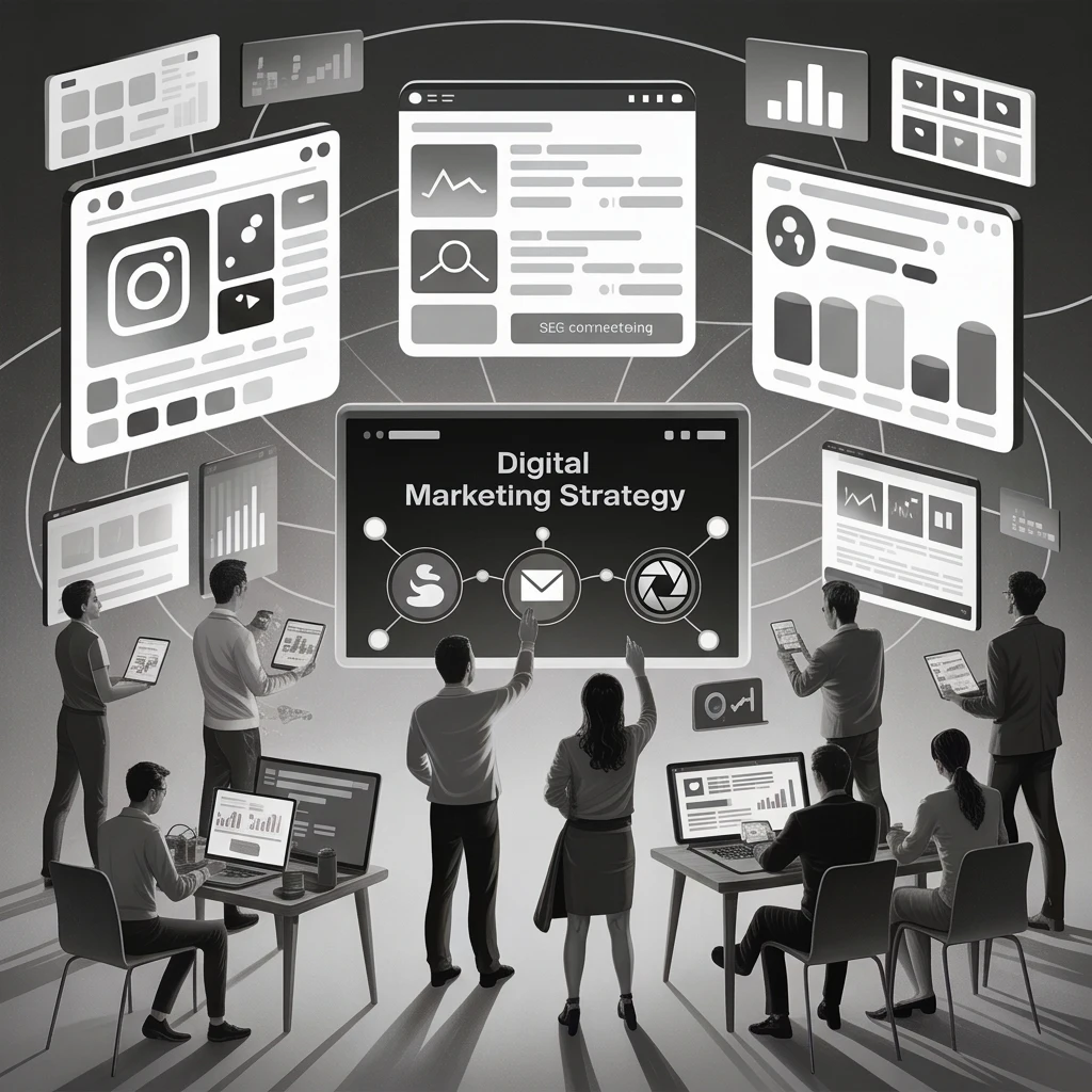 Digital Marketing Strategy Image